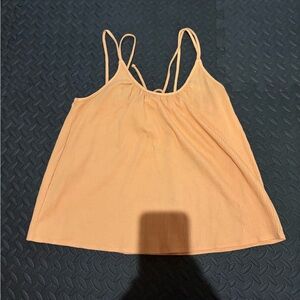 Old Navy Apricot Double Strap Tank Top
